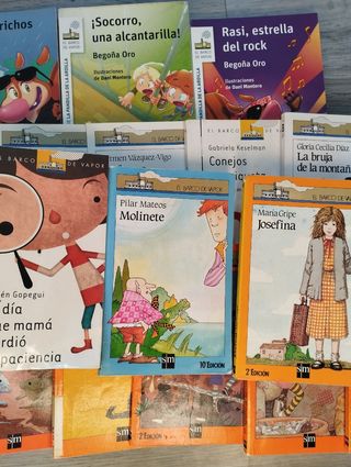 Colección de libros infantil/juvenil Barco de Vapo