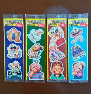 Sgorbions Megastickers, set vintage da collezione