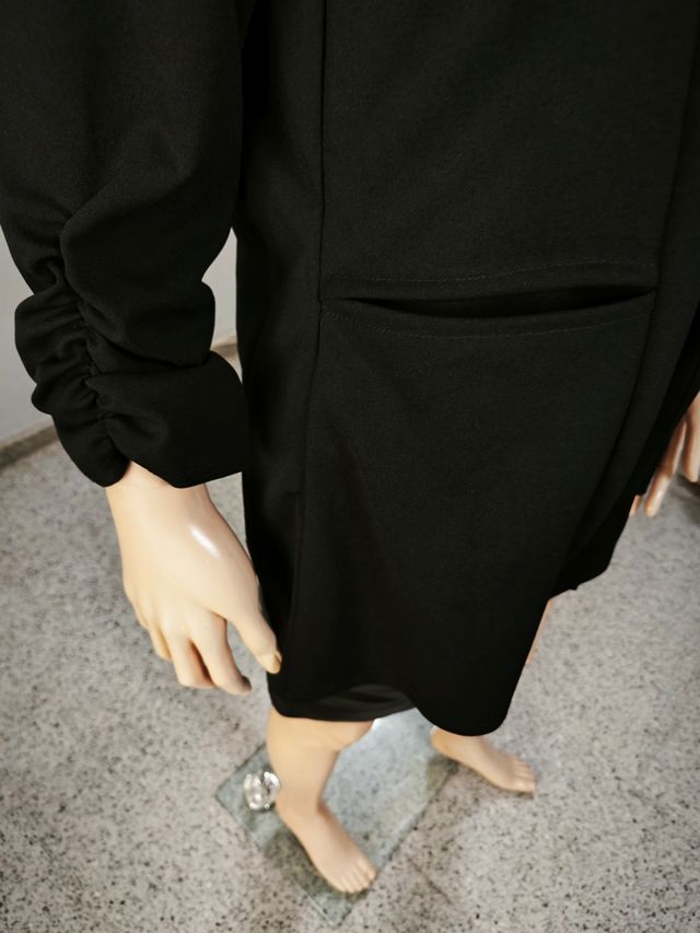 Blazer negra Boohoo talla 44 - Nueva