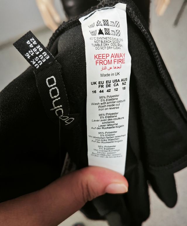 Blazer negra Boohoo talla 44 - Nueva