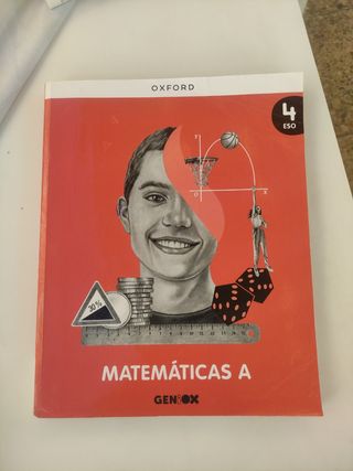 Matemáticas A 4º ESO. Libro del estudiante. GENiOX