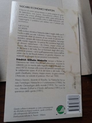 aforismi Hesse Gibran Ezra Pound Karr Nietzsche €3