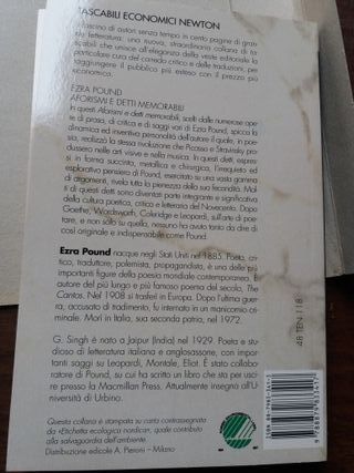 aforismi Hesse Gibran Ezra Pound Karr Nietzsche €3