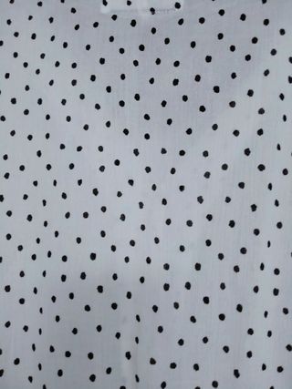 Vestido Lefties lunares blanco