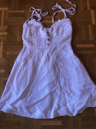 Vestido blanco nuevo (será planchado)