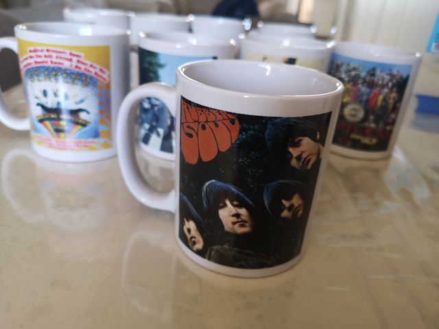 Set di 8 tazze The Beatles