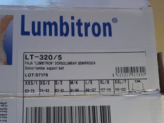 Faja Orliman Lumbitron - Soporte Lumbar