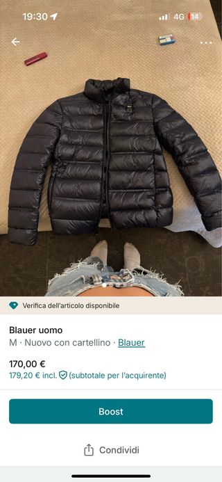 Piumino Blauer Uomo - Nero