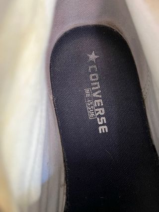 Converse All Star blancas piel