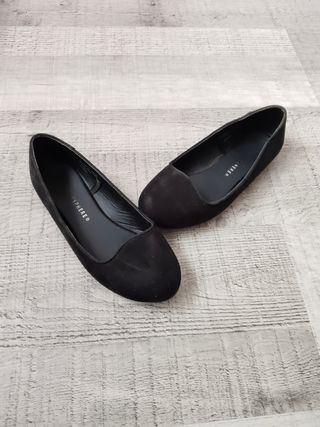 Bailarinas negras planas