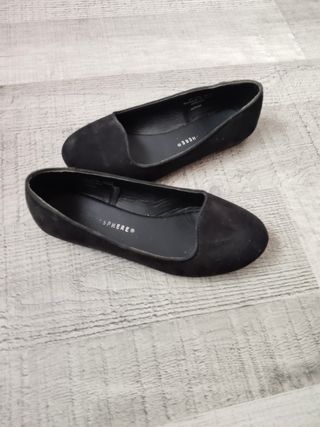 Bailarinas negras planas