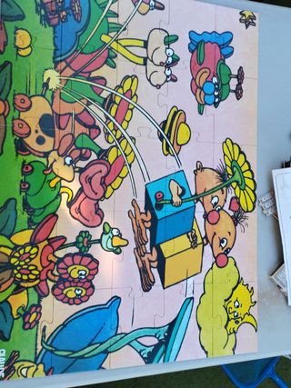 Puzzle infantil vintage