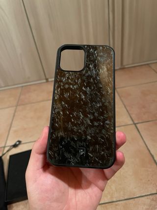 Custodia ELEMENTO iPhone 12 Pro Max - Carbonio