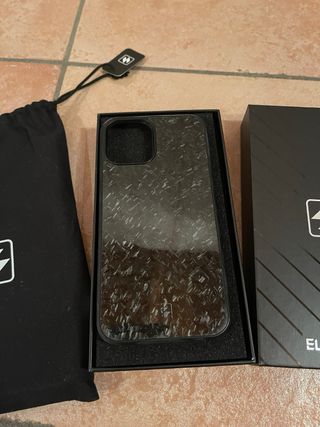 Custodia ELEMENTO iPhone 12 Pro Max - Carbonio