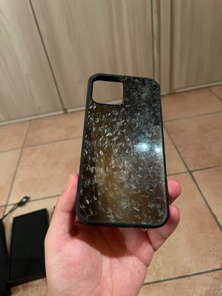 Custodia ELEMENTO iPhone 12 Pro Max - Carbonio