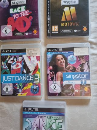 5 Juegos PS3 x 20€