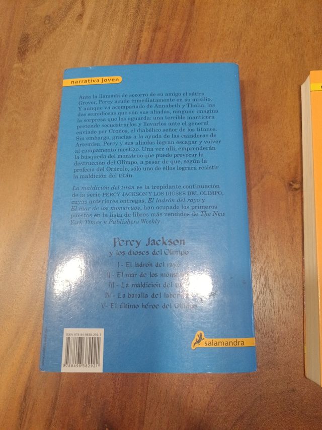 El mar de los monstruos y la maldición del titán