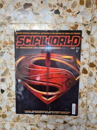 REVISTA SCIFIWORLD SUPERMAN NUMERO 62 JUNIO 2013 .