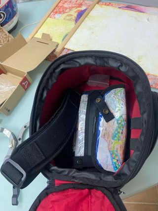 Bolsa depósito moto