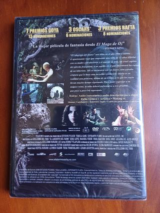EL LABERINTO DEL FAUNO. DVD. PRECINTADO.