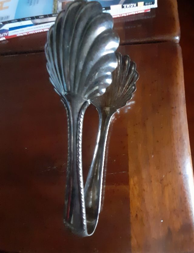 Pinza da dolce argentata