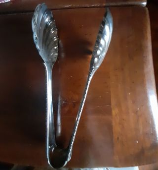 Pinza da dolce argentata