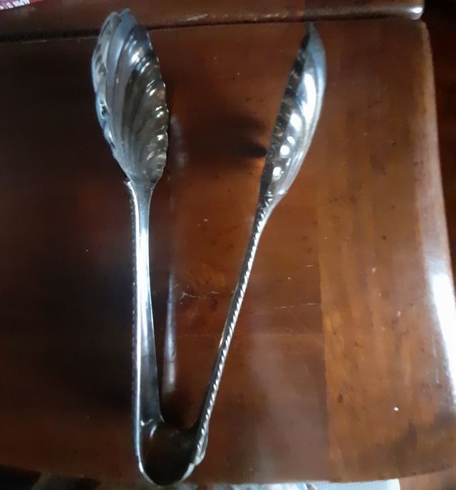 Pinza da dolce argentata