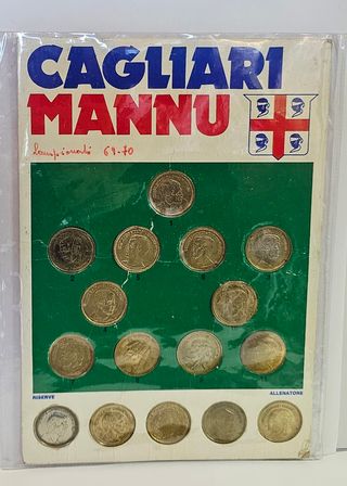 Gettoni Cagliari Mannu Shell 69-70