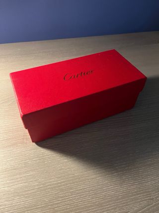 Gafas de sol Cartier - Doradas y Negras