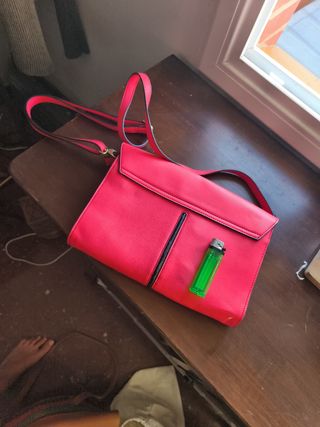 Bolso bandolera rojo