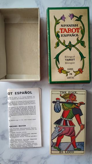 Tarot Español bilingüe (78 cartas) edición 1978