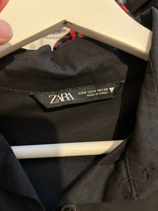 Vestido negro Zara - Talla M