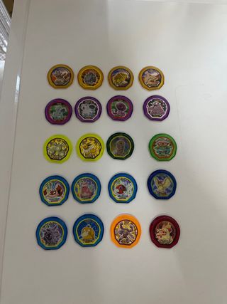 20 Tazos Pokémon nox - ¡Colección!