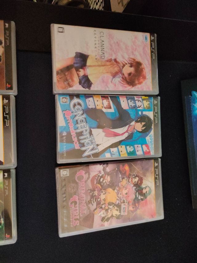 Romanzi visivi per PSP: Clannad, Conception, Criminal G