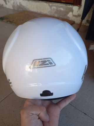 Casco moto blanco Helix Nzi talla S 55-56.