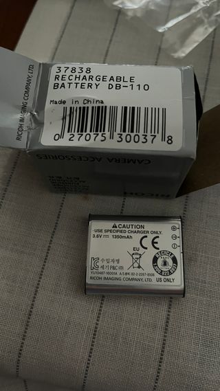 Batería Ricoh DB-110 - NUEVA