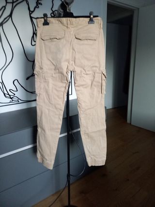 Pantaloni Cargo Beige Tg XS/ EU 40