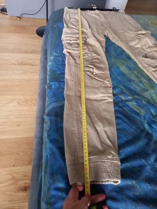 Pantaloni Cargo Beige Tg XS/ EU 40