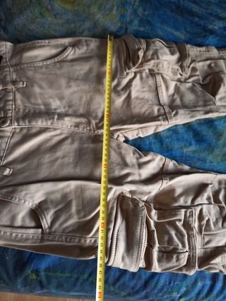 Pantaloni Cargo Beige Tg XS/ EU 40
