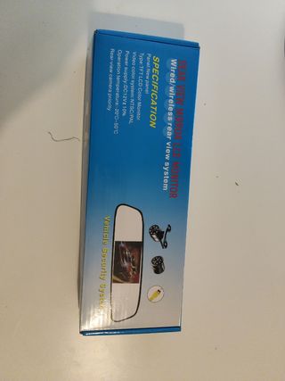 Monitor LCD espejo retrovisor