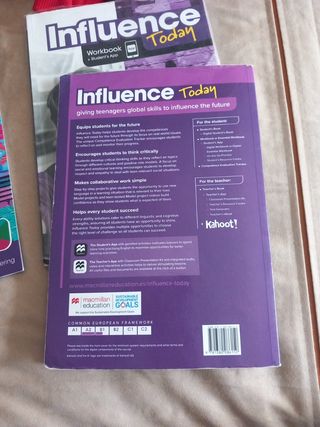 INFLUENCE TODAY 2 Student's book: libro de text...