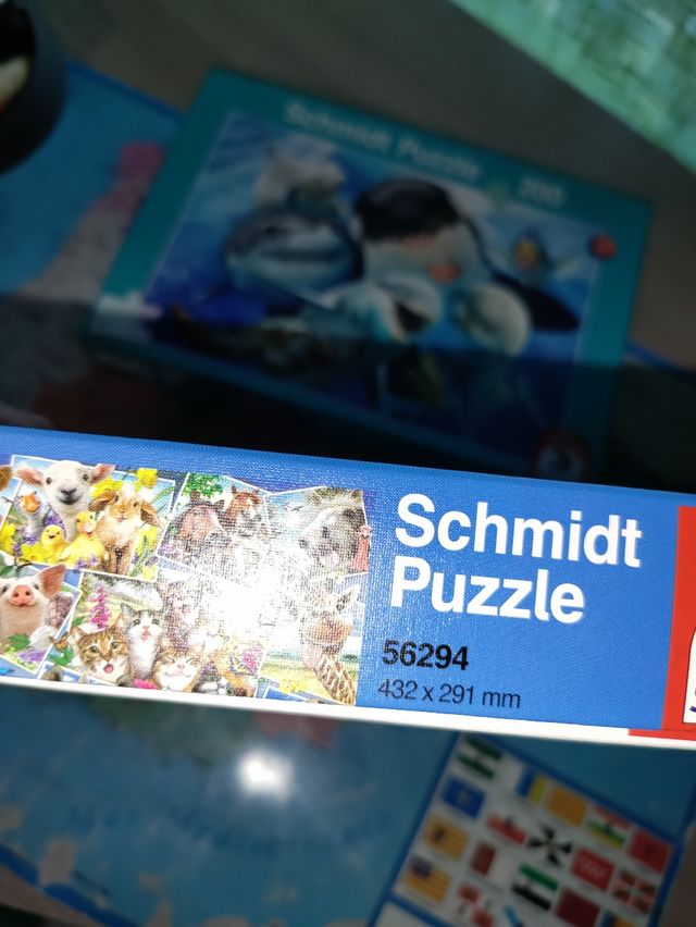 2 Puzzles Schmidt infantiles 200 piezas