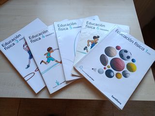 ED.FÍSICA SANTILLANA
3, 4, 5, 6 PRIMARIA y 1 ESO
