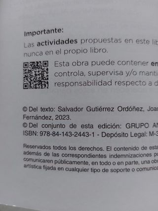 Libro 4° ESO.Lengua y Literatura Solo Trimestre 2.