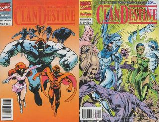 Lote de comics: Clandestine 1 y 3 ( forum )