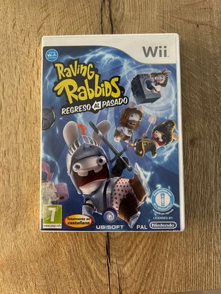 Wii - Raving Rabbids Regreso al Pasado