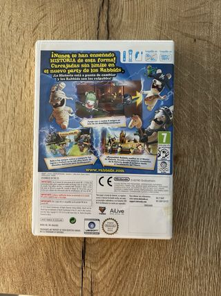 Wii - Raving Rabbids Regreso al Pasado