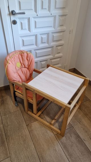 Trona convertible - Silla y mesa