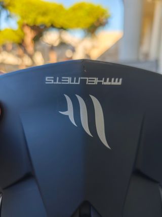 Casco MT District SV Negro Mate
