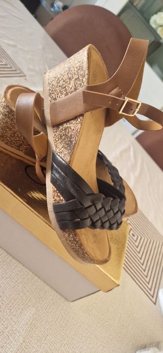 Sandalias plataforma mujer nº40